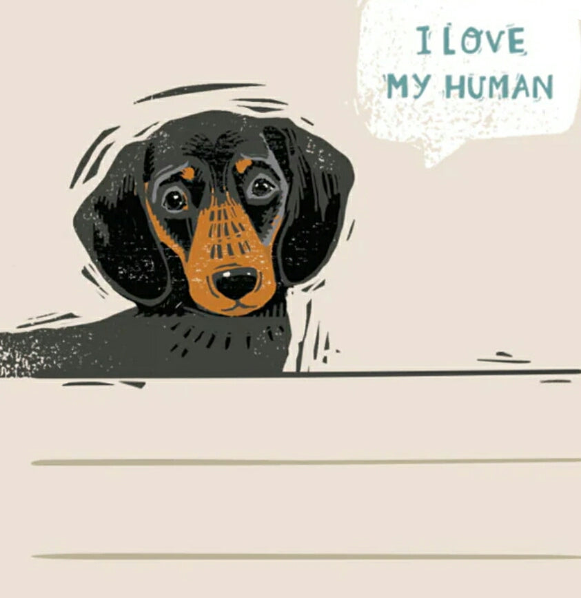 Dachshund list notepad
