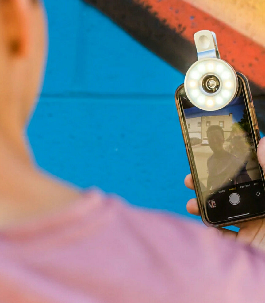 Selfie Illuminating Cellphone Lens