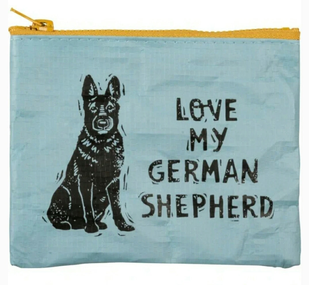 Love my German Shepherd Zipper Wallet