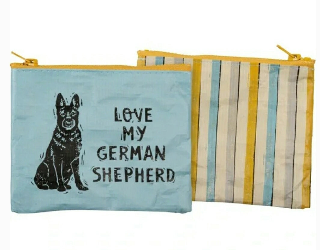 Love my German Shepherd Zipper Wallet