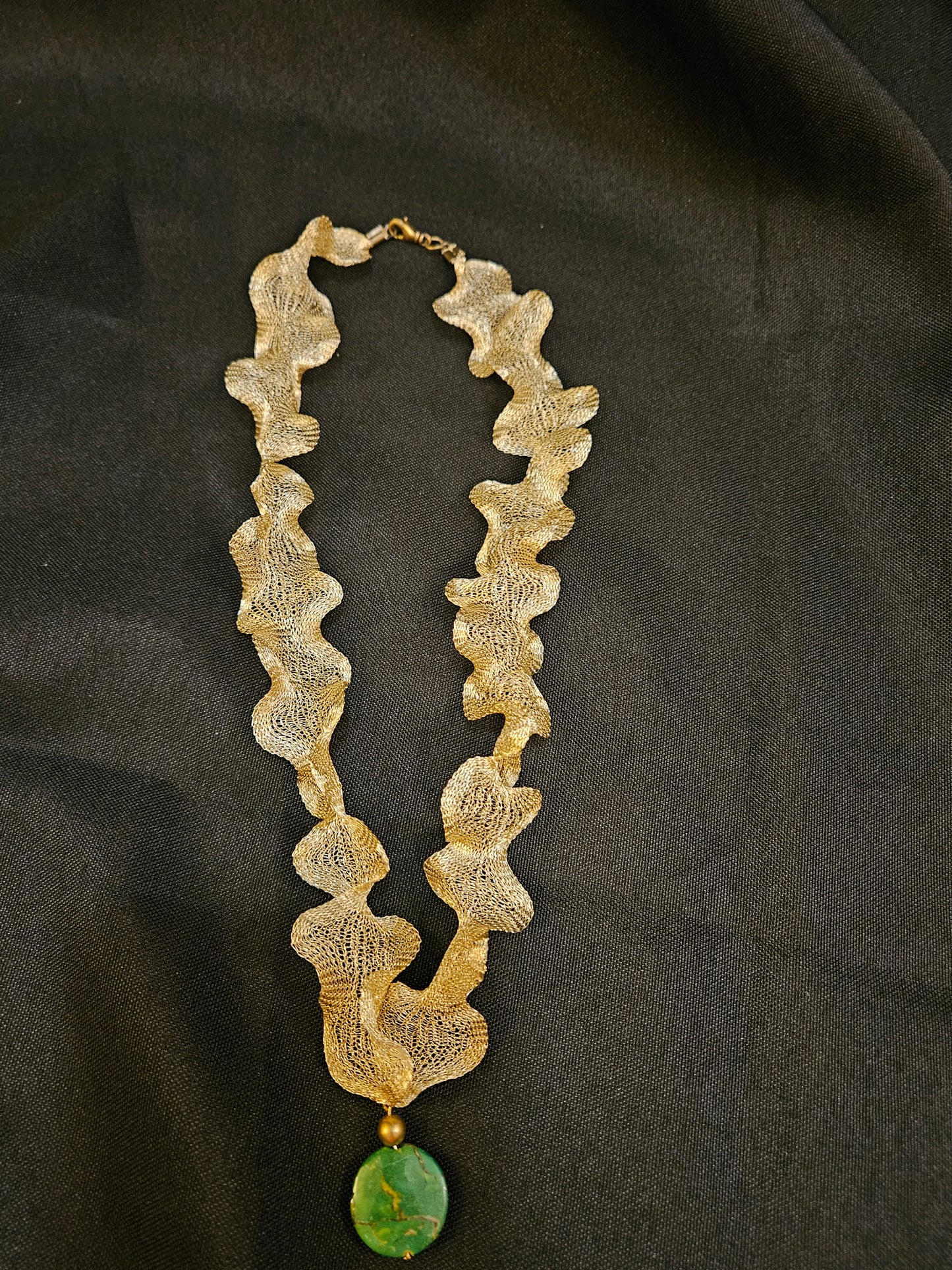 The Golden Wave Necklace