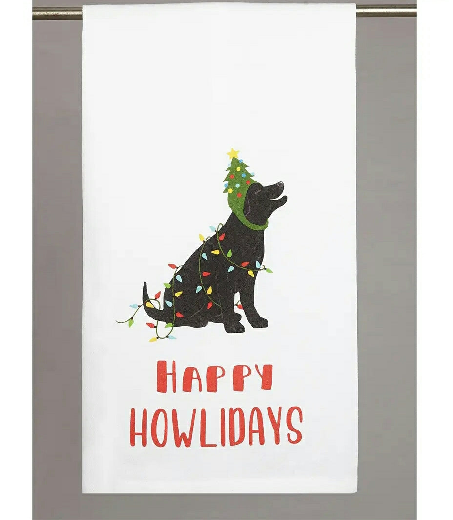 Happy Howlidays -Kitchen Towel