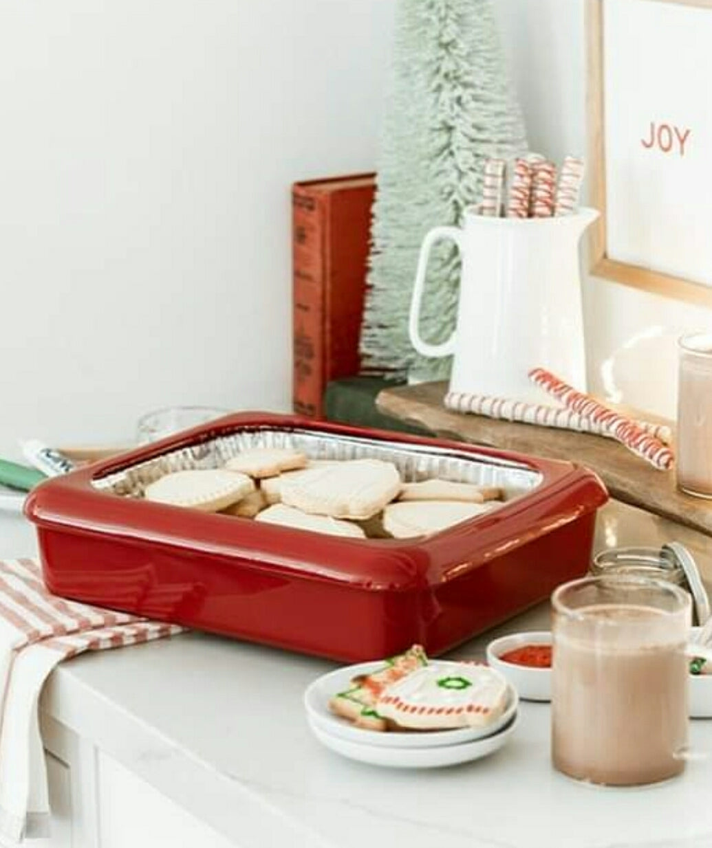 Fancy Panz 8x8 Pan - Red