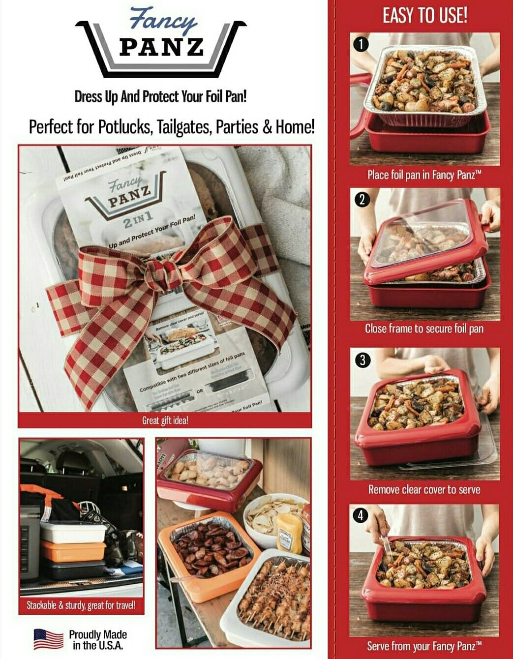 Fancy Panz Premium -Red