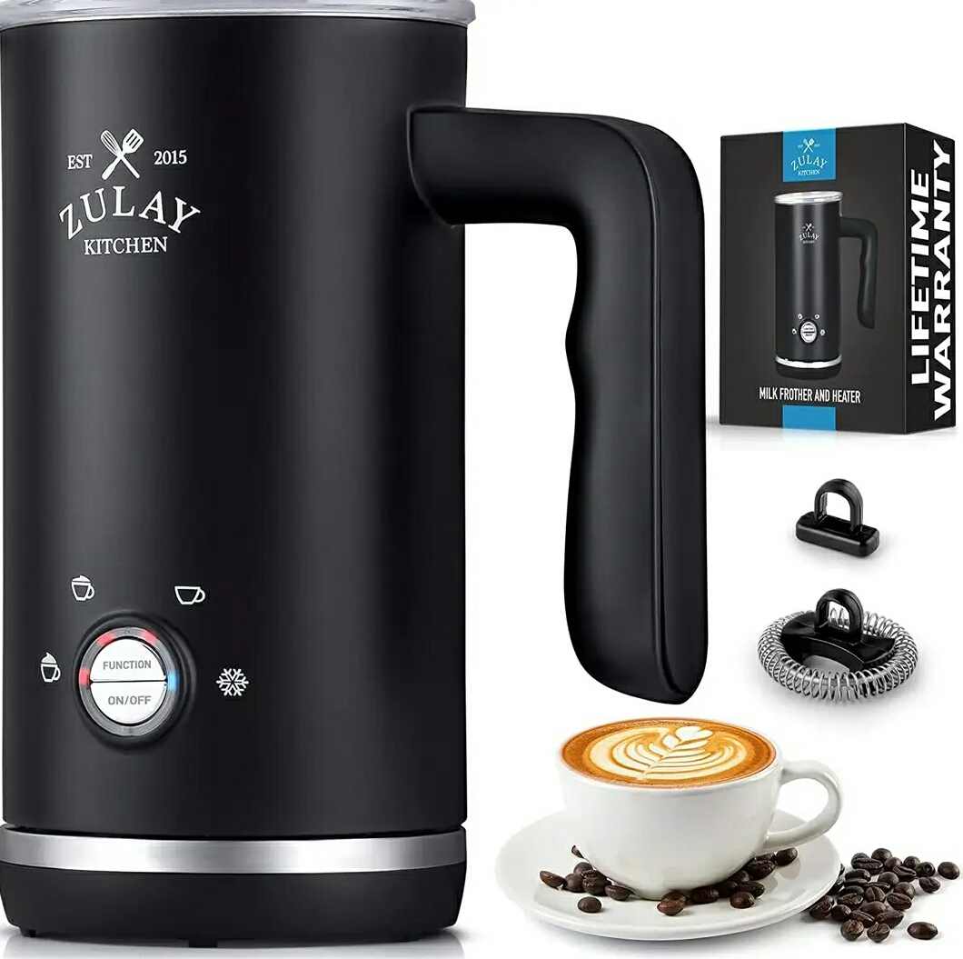 4-in-1 Automatic Milk Frother For Hot & Cold Milk