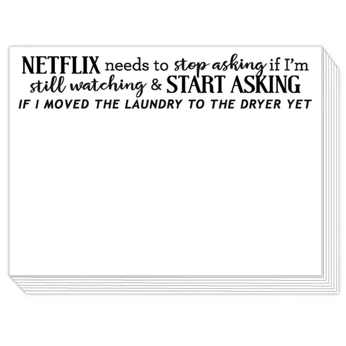Netflix stop asking me notepad
