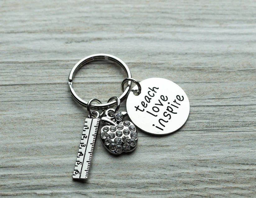 Teach, Love Inspire Key Chain