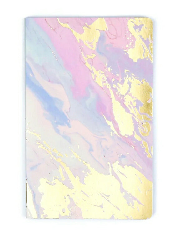 Melted Marble Layflat Notebook