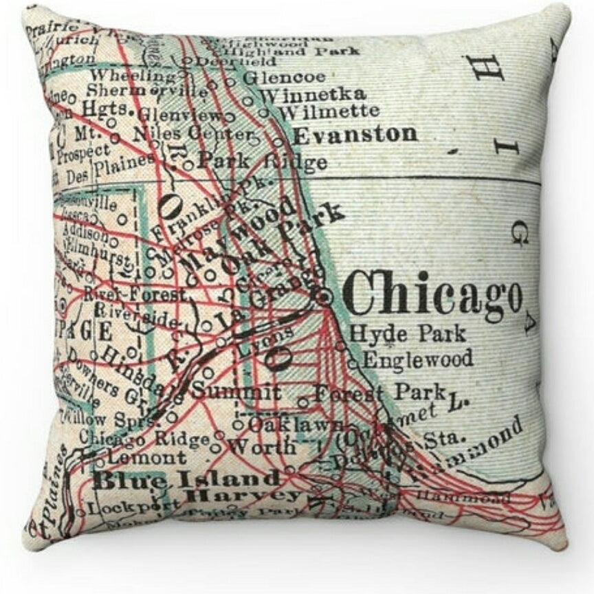 Chicago Pillow Cover