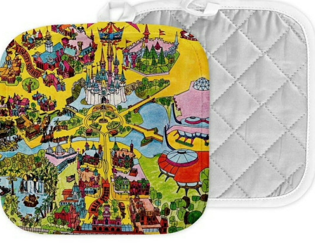 Maps Hot Pad - Magic Kingdom