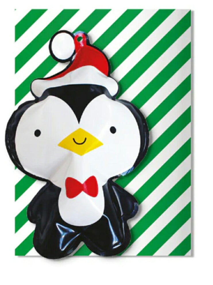 Inflatable Christmas Card- Penguin