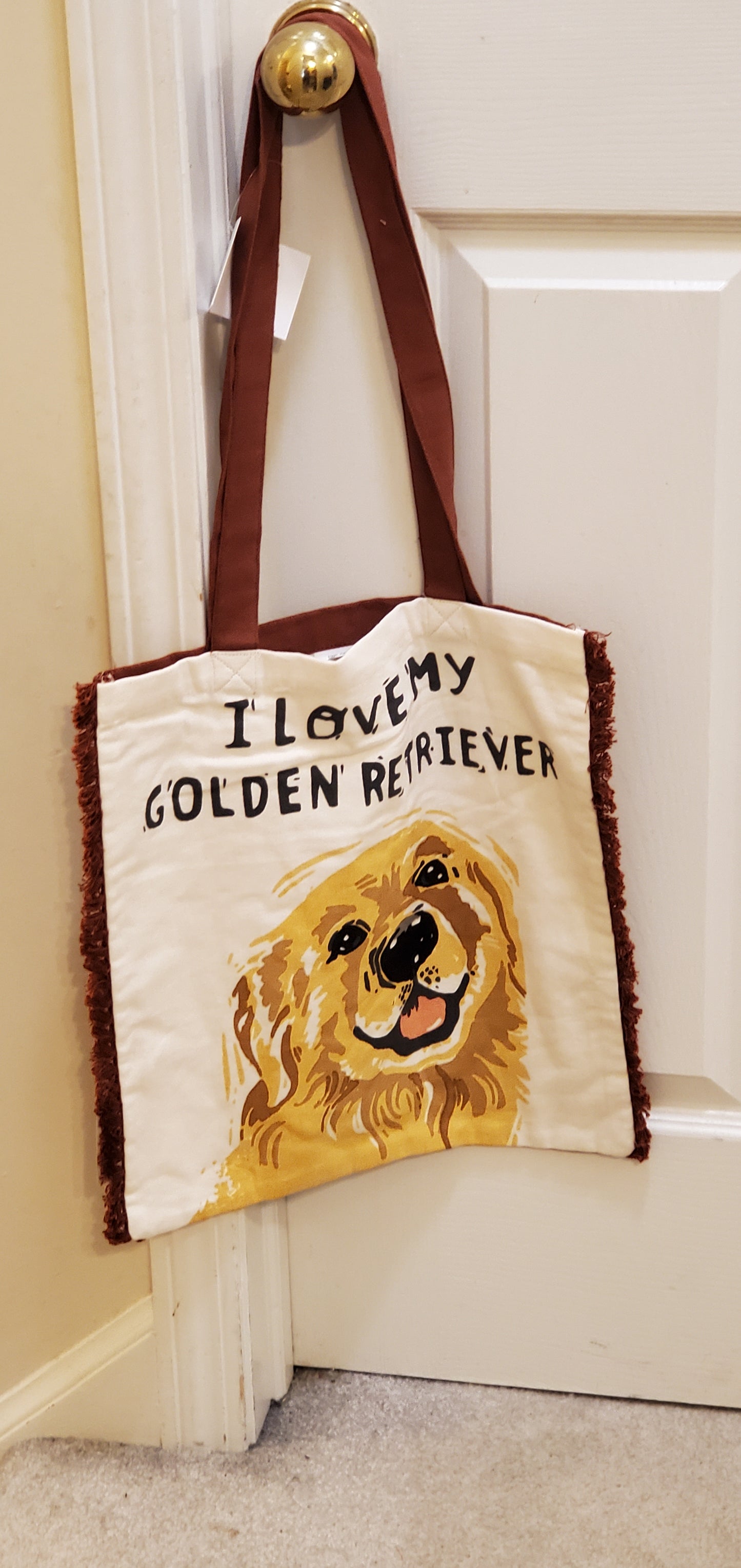 Love my golden Retriever - Bag