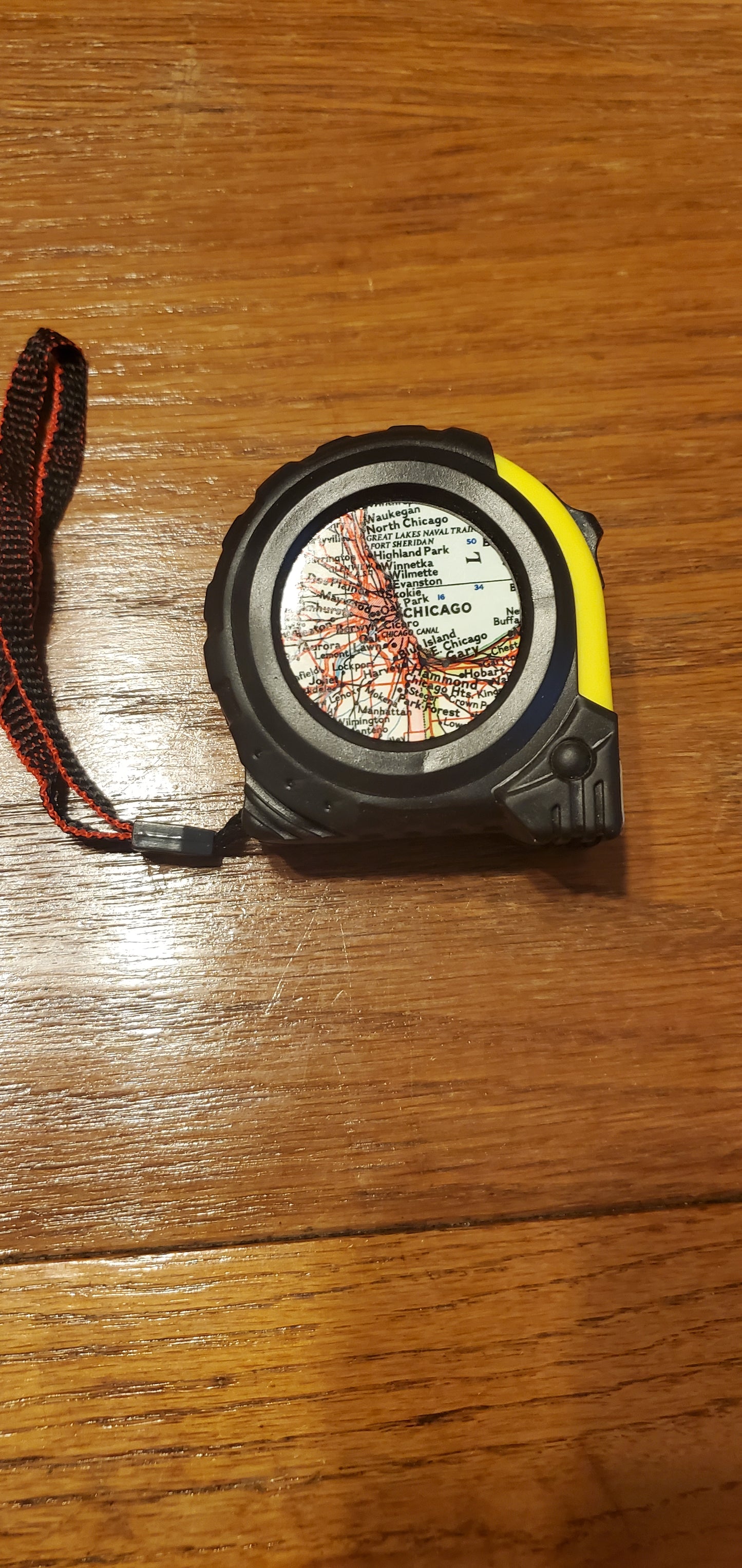Map Tape Measure -Chicago