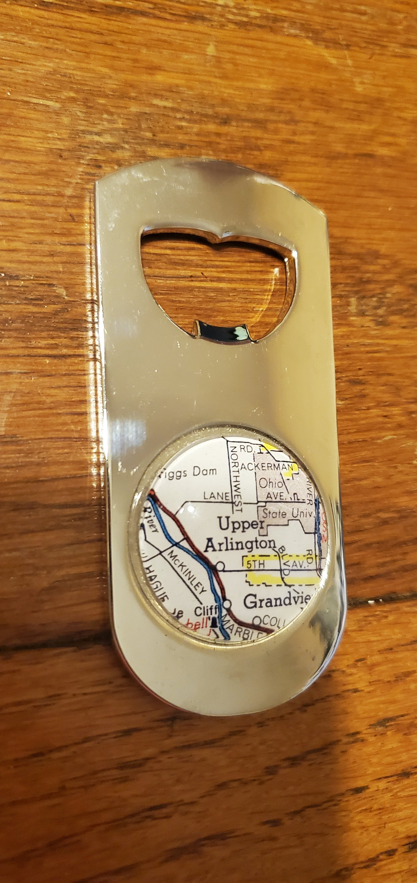 Map Beer Bottle Opener - Upper Arlington