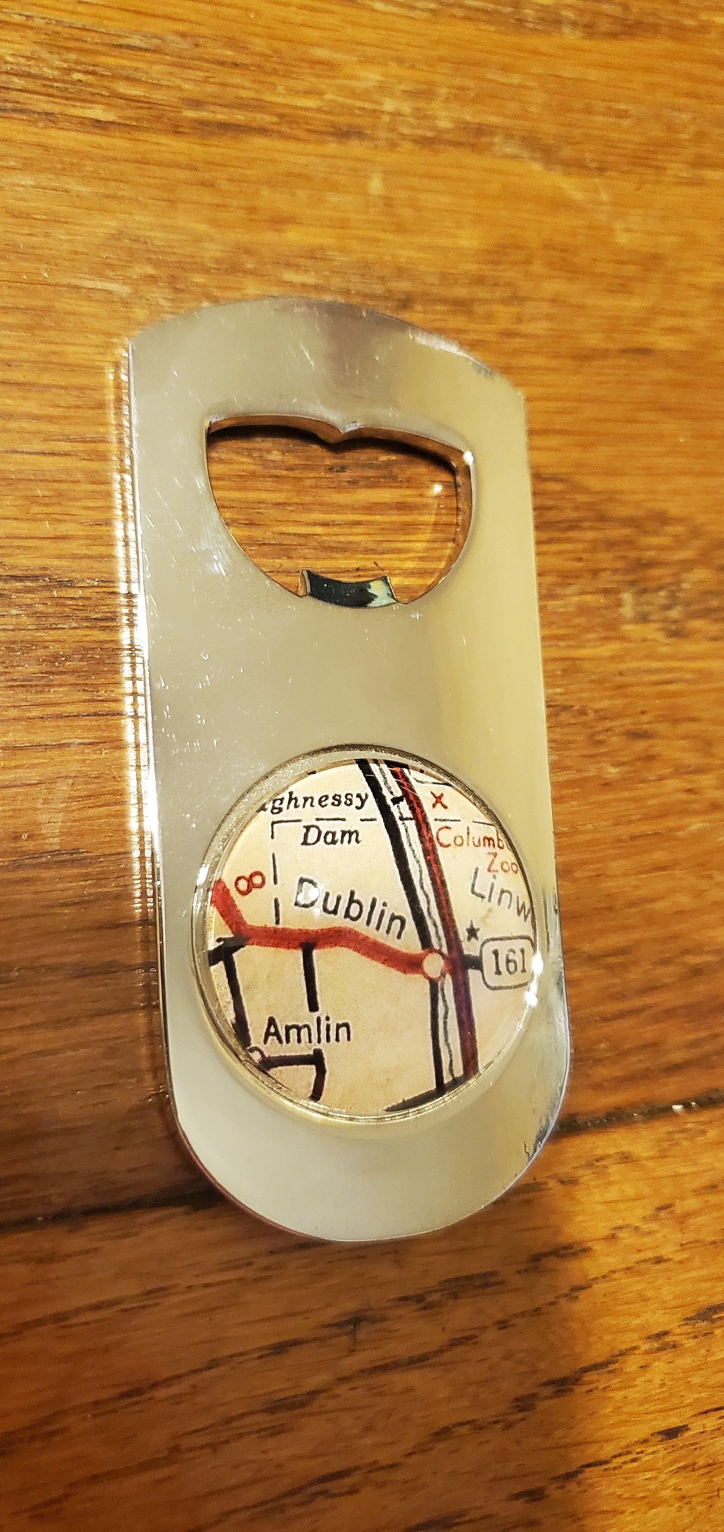 Map Beer Bottle Opener - Dublin