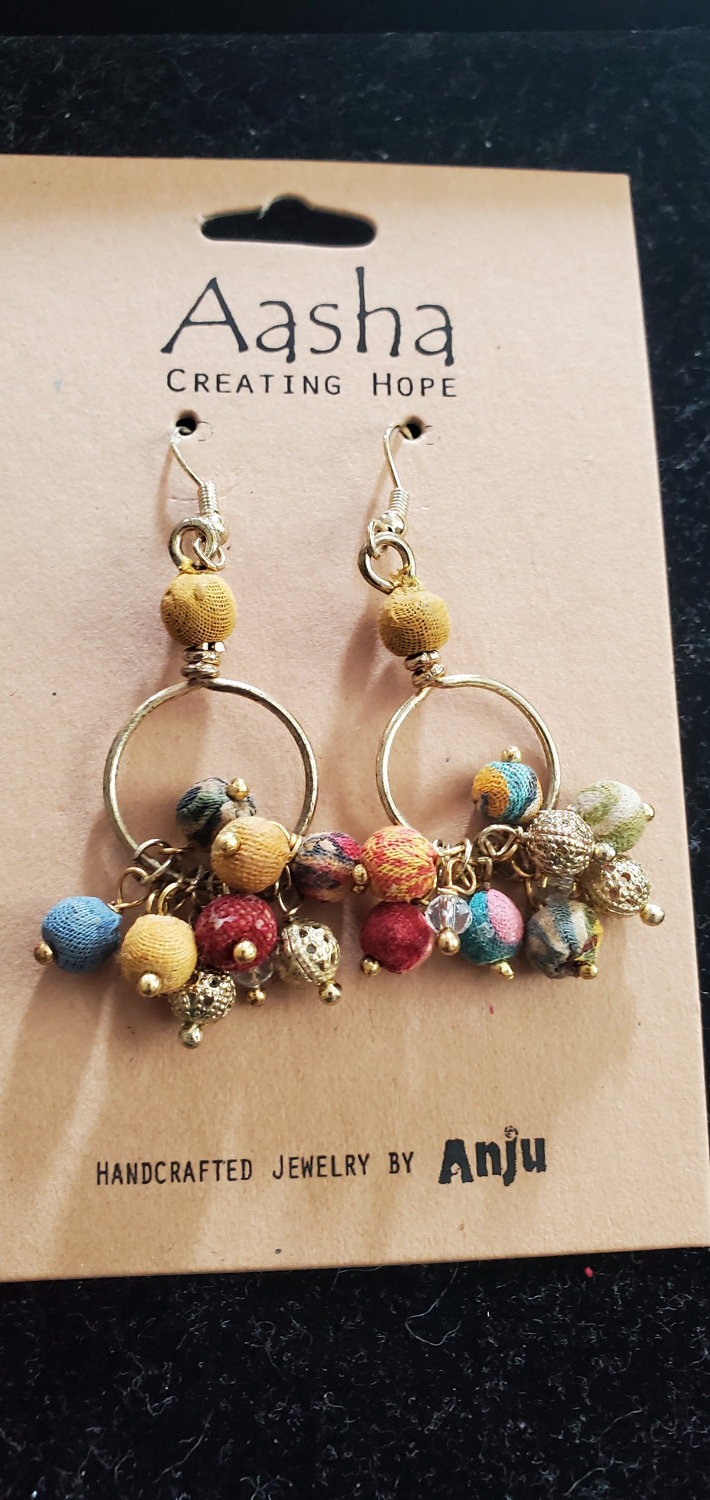 Aasha Cluster Earrings