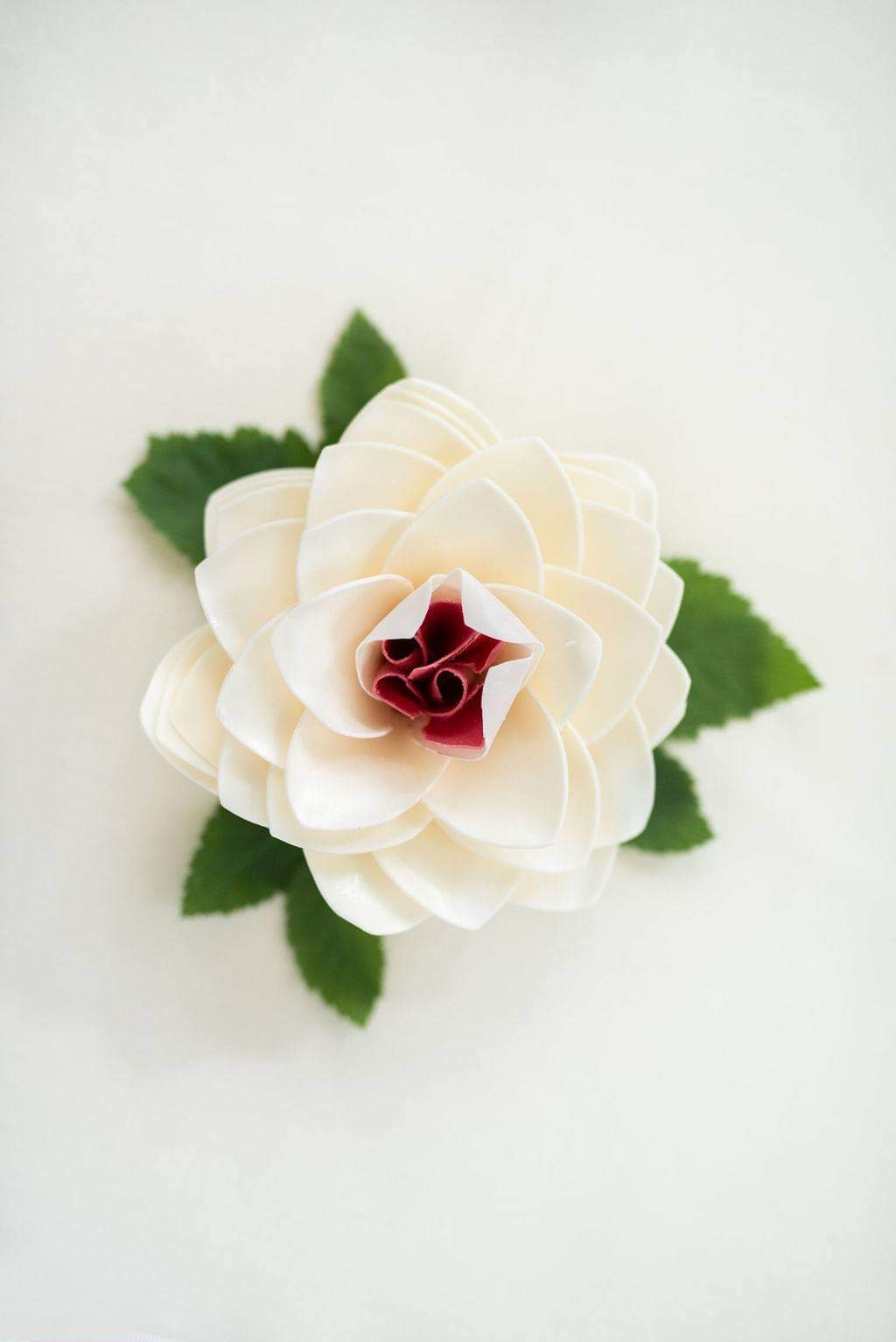 Raspberry Rendezvous -Soap Flower