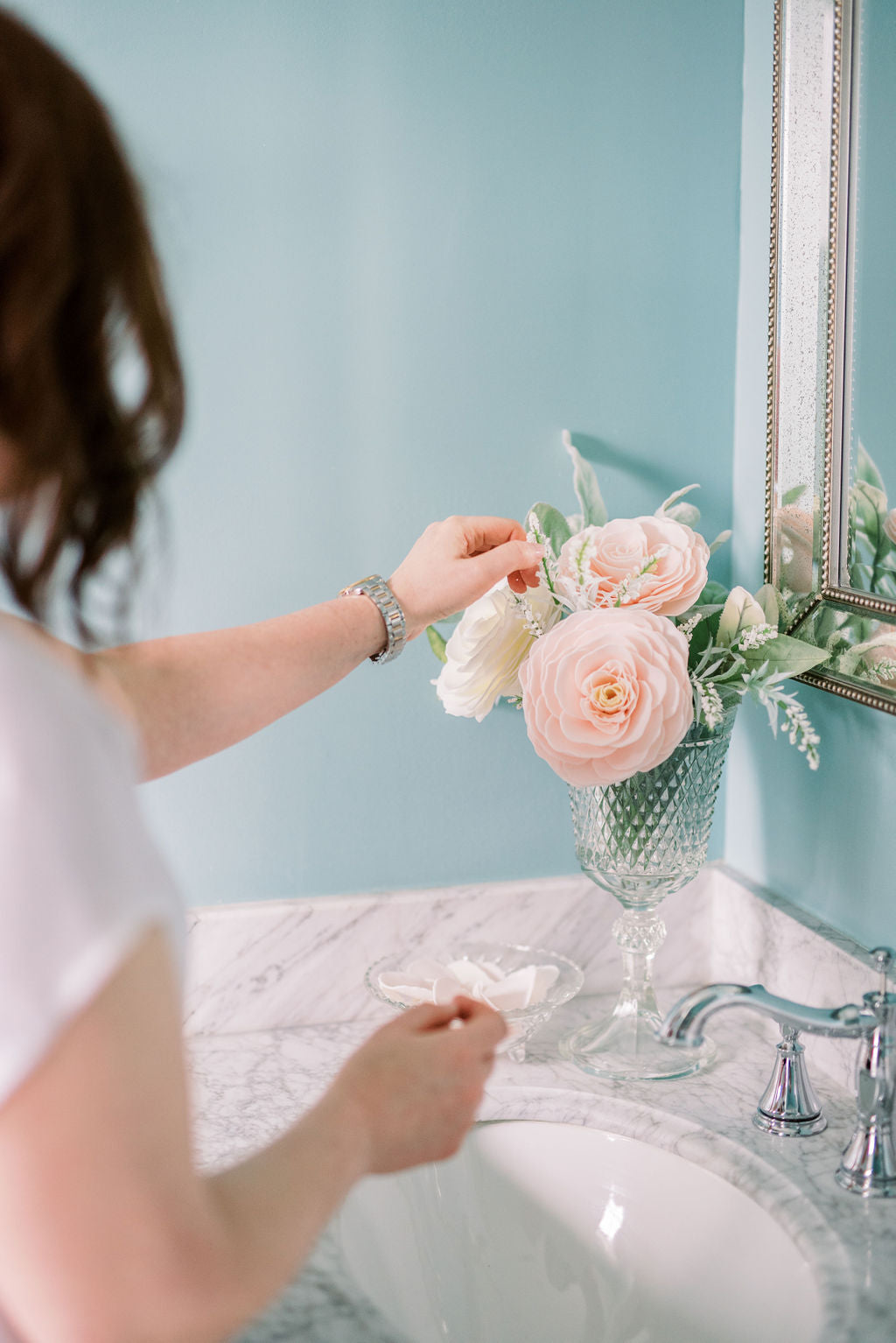 Bashful Beginnings -Soap Flower