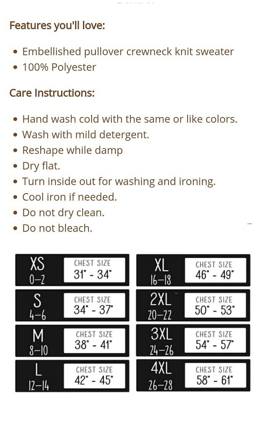 Faith-Based True Story Sweater