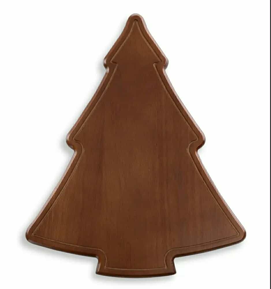 Christmas Tree Reversible Serving Tray - Charcuterie Board