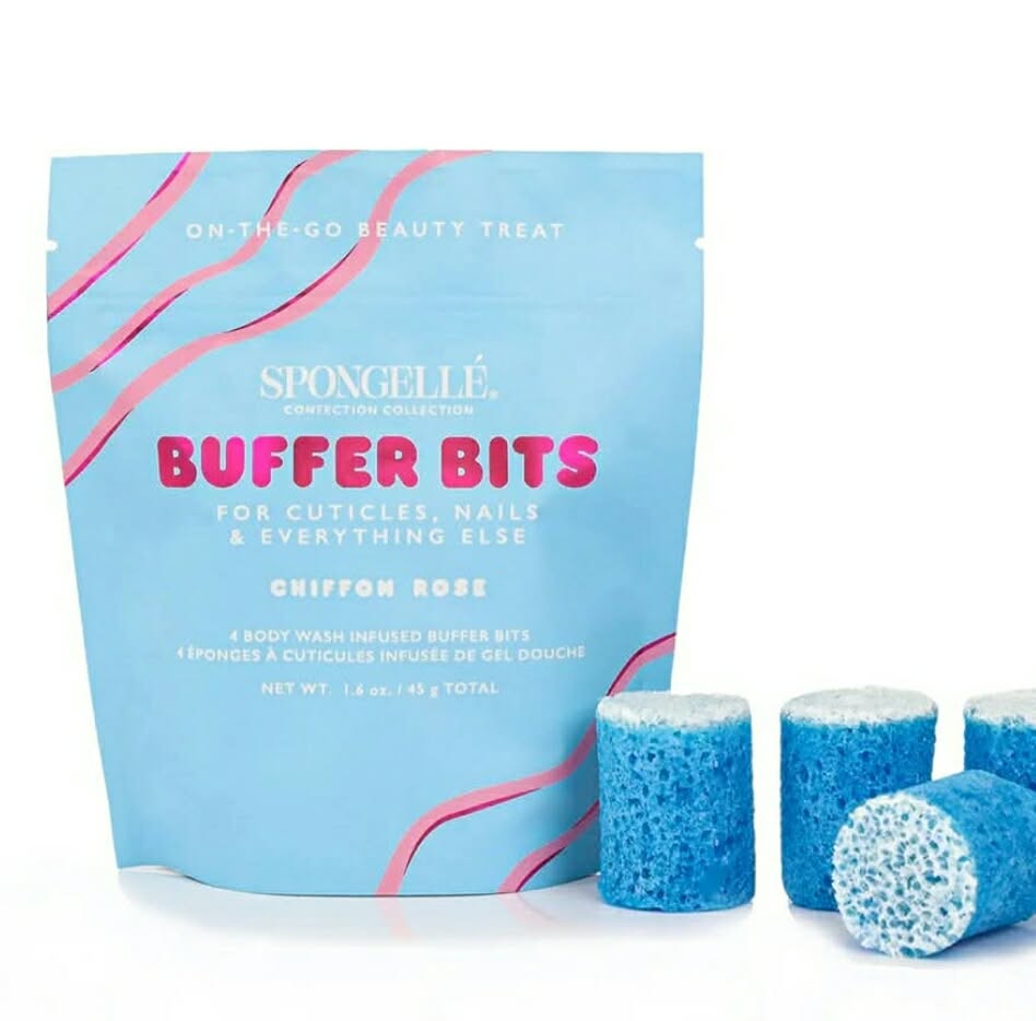 Spongelle Buffer Bits - Chiffon Rose