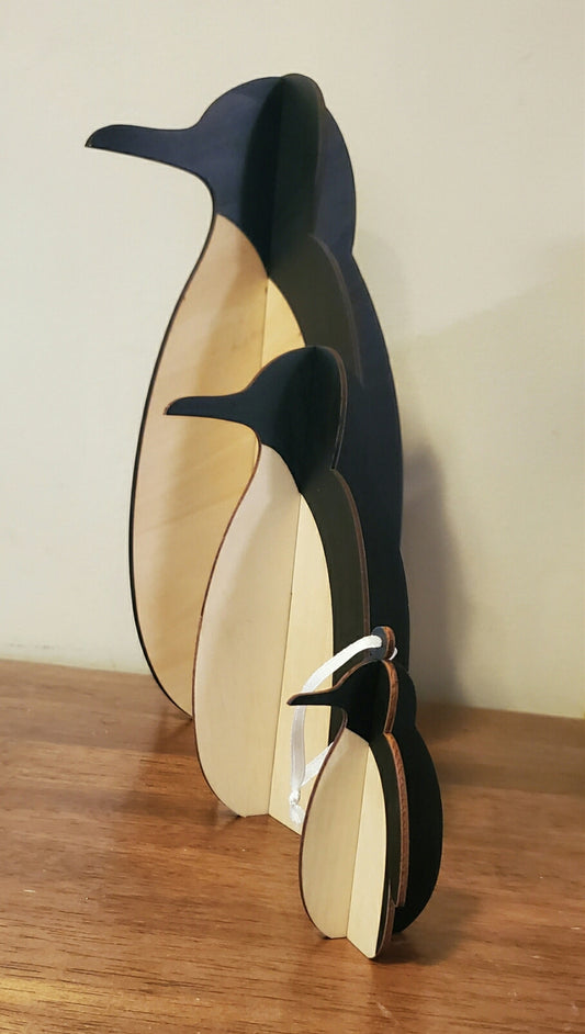 Wooden Penguins