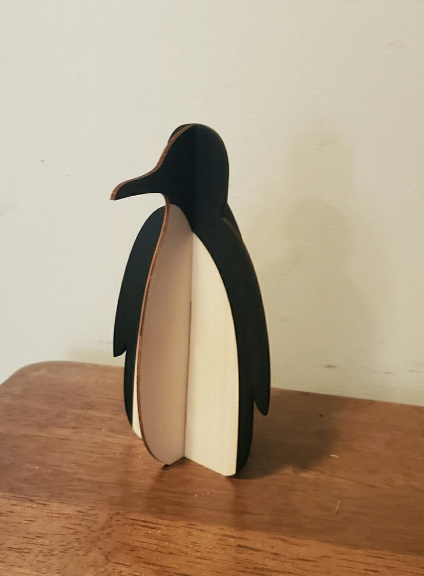 Wooden Penguins