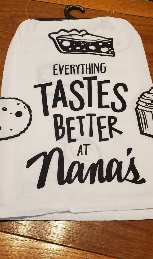 Everything tastes better at Nana's