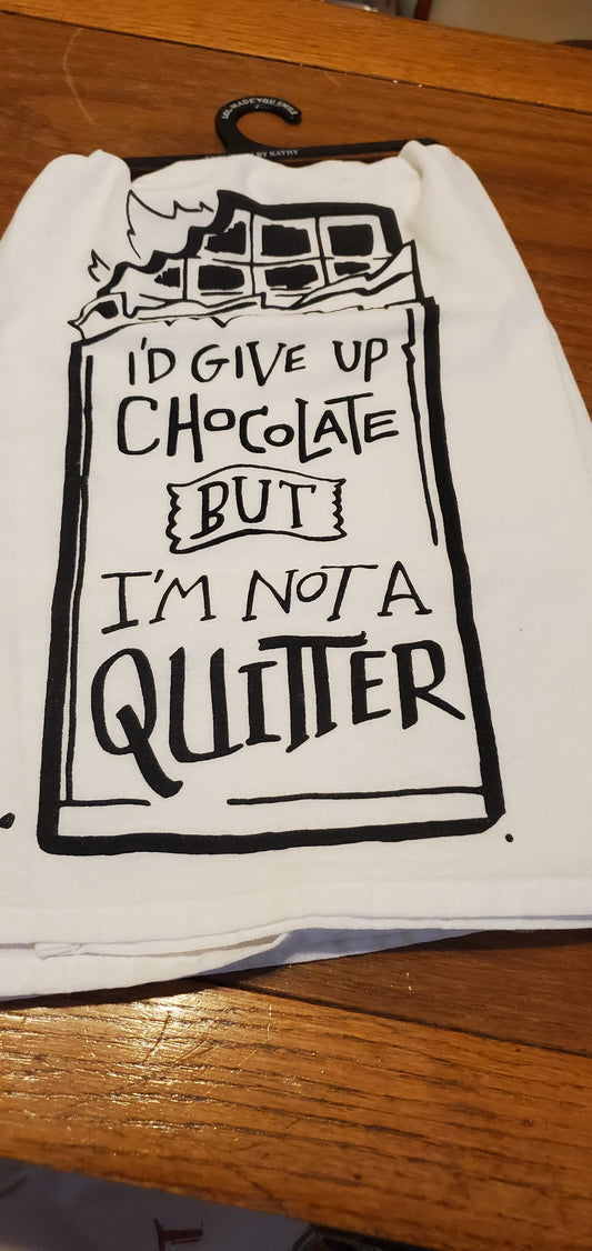 I'd Give up Chocolate