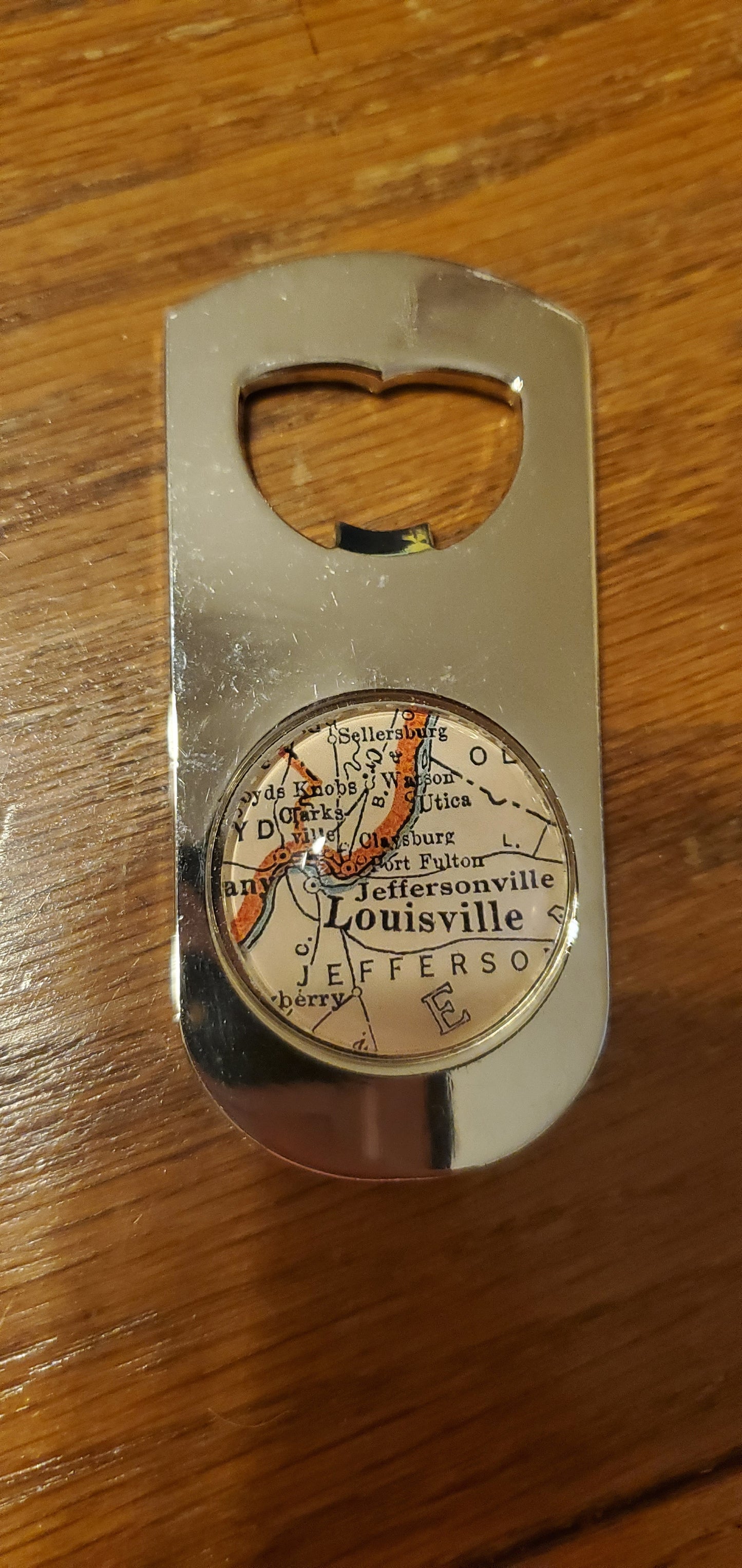 Map -Beer Bottle Opener- Louisville