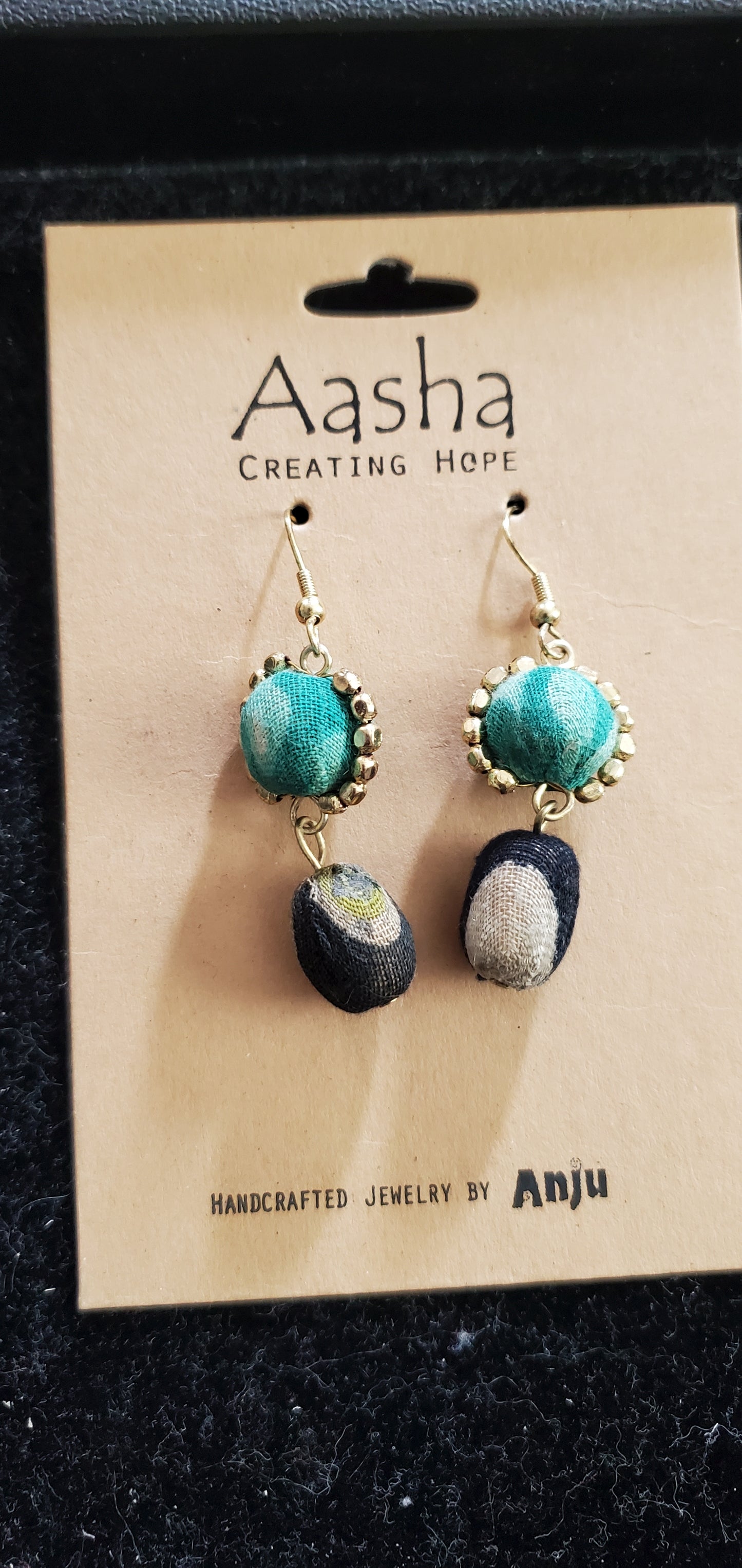 Blue Aasha Earrings